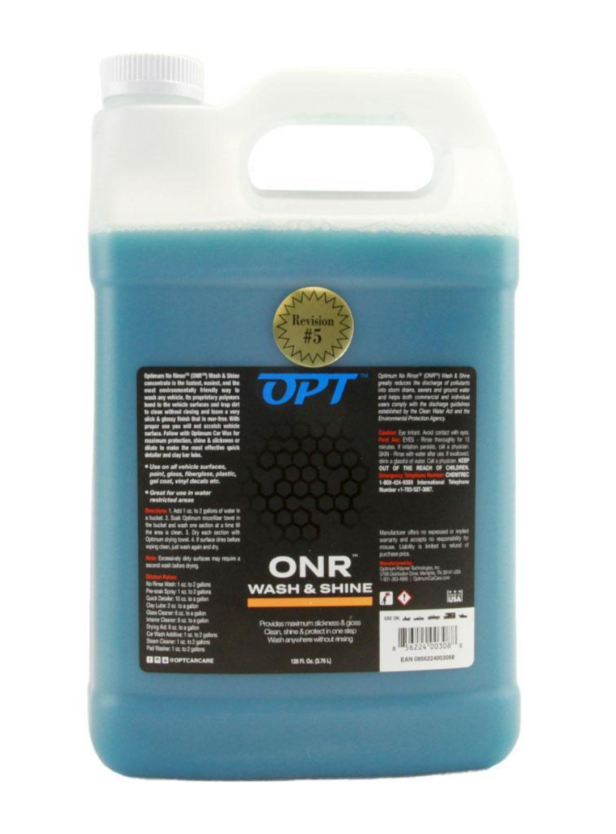 Optimum No Rinse Wash & Shine (ONR)