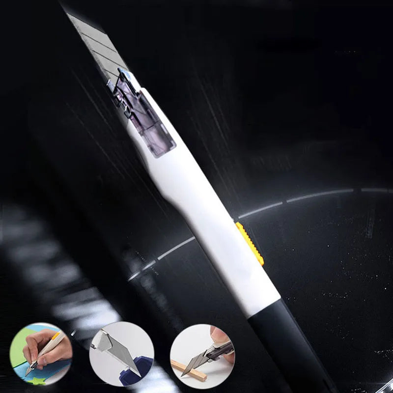 TOFAR Anti Shaking Utility Knife Car Stickers Decals Vinyl Cutter Knife PPF Film Window Tint Craft Cutting Line Paper DIY Tool