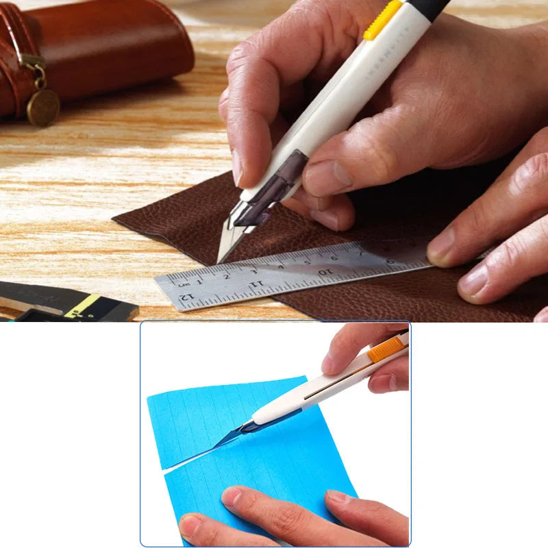 TOFAR Anti Shaking Utility Knife Car Stickers Decals Vinyl Cutter Knife PPF Film Window Tint Craft Cutting Line Paper DIY Tool