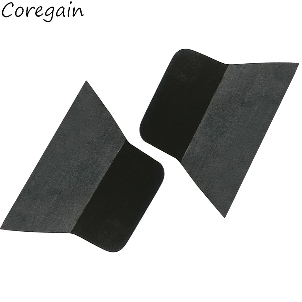 2Pcs 4 Inch TPU Rubber Squeegee For Car Film Cover Decal Carbon Fiber Wrap Vinyl PPF Installation Paint Scraper Glass Clean Tool