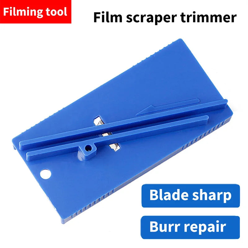 Hard Card Squeegee Sharpener Scraper Repair Tool Window Tint Tool Sharpening Smoothing Edges Car Wrap Tool Skiving Knife Tool