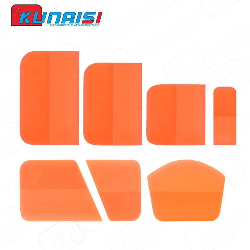 PPF Squeegee Soft TPU Rubber Squeegee Car TPU PPF Film Install Film Wrapping Scraper Cleaner Car Vinyl Wrap Window Tint Tool KNS