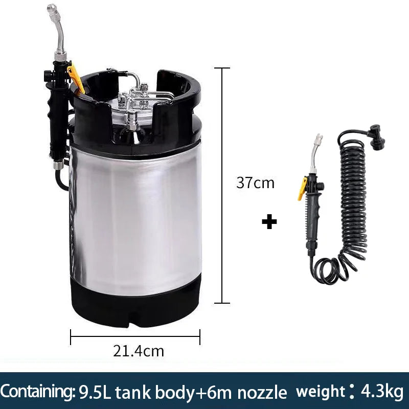 Cleaning Keg Barrel Portable Stainless Steel Car TPU PPF Film Install Water Tank Window Tint Keg Sprayer Bucket Cleaning Tools