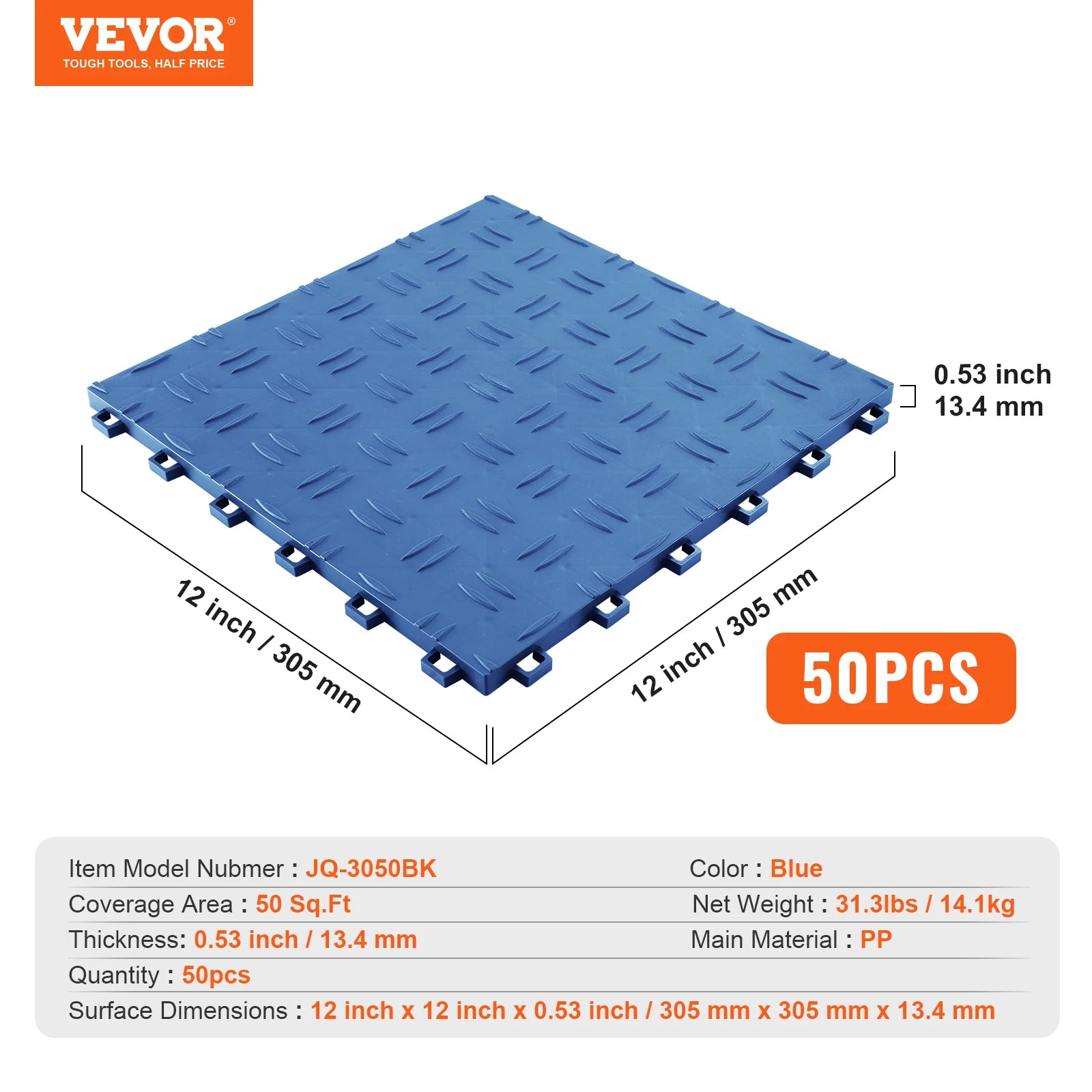 VEVOR Garage Tiles