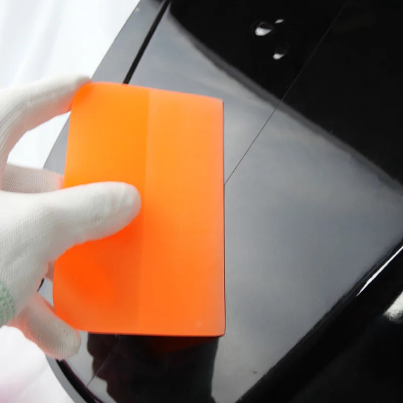 PPF Squeegee Soft TPU Rubber Squeegee Car TPU PPF Film Install Film Wrapping Scraper Cleaner Car Vinyl Wrap Window Tint Tool KNS