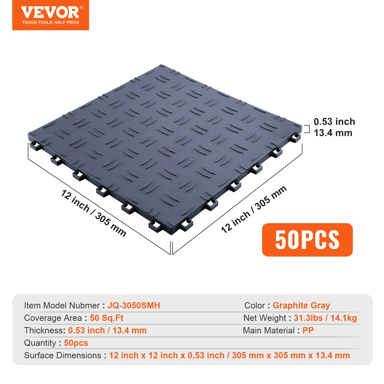 VEVOR Garage Tiles