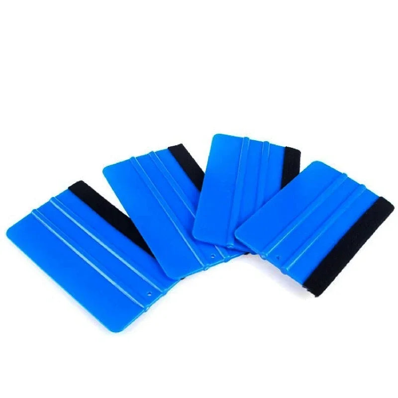 1PC Vinyl Wrap Car Film Install Squeegee Carbon Fiber Wrapping Tool Auto Foil Window Tint Scraper Household Car Cleaning Tool