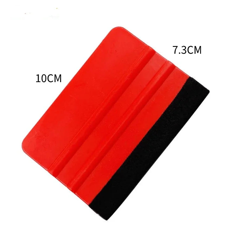 1PC Vinyl Wrap Car Film Install Squeegee Carbon Fiber Wrapping Tool Auto Foil Window Tint Scraper Household Car Cleaning Tool