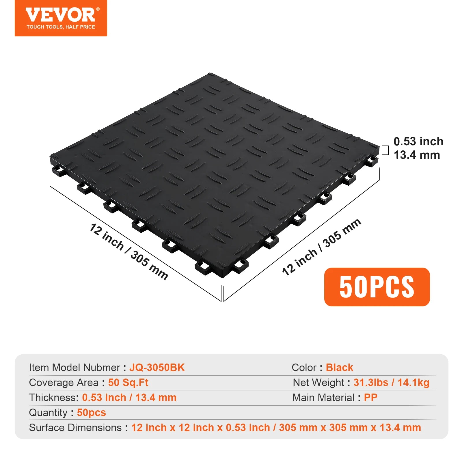 VEVOR Garage Tiles