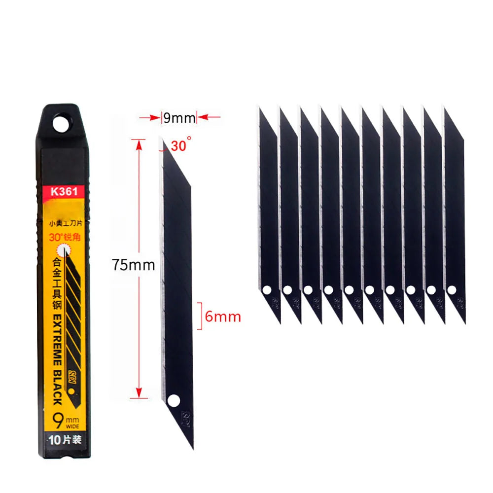 TOFAR Anti Shaking Utility Knife Car Stickers Decals Vinyl Cutter Knife PPF Film Window Tint Craft Cutting Line Paper DIY Tool