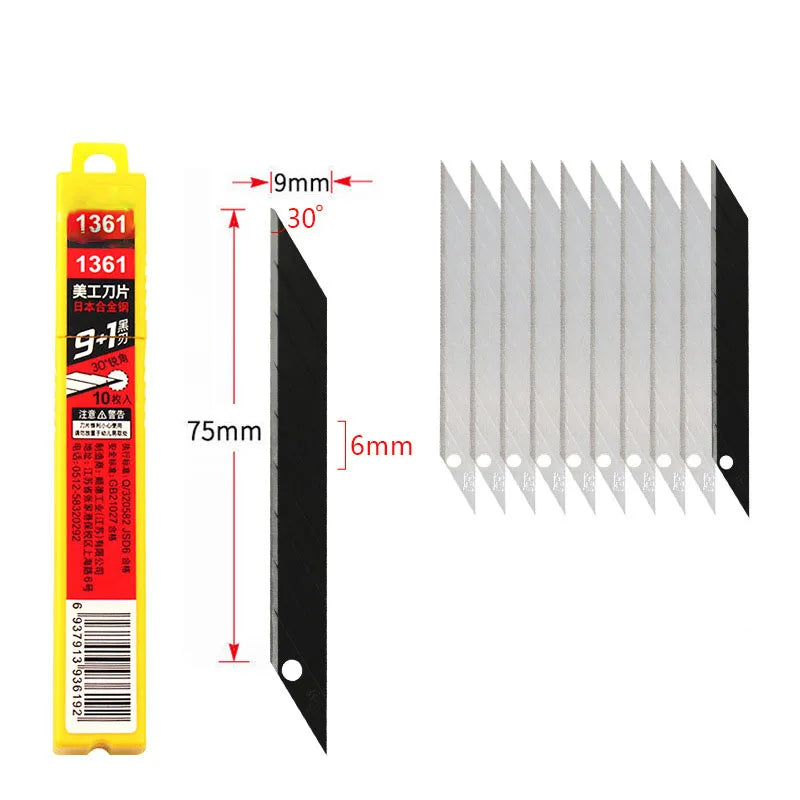 TOFAR Anti Shaking Utility Knife Car Stickers Decals Vinyl Cutter Knife PPF Film Window Tint Craft Cutting Line Paper DIY Tool